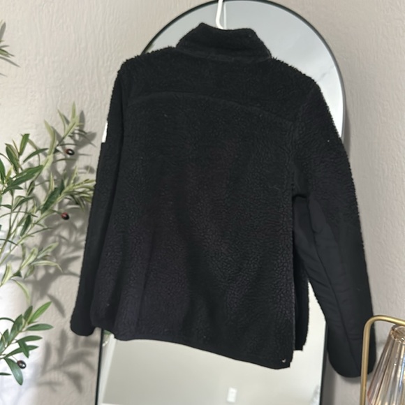 Calvin Klein Performance Sherpa Jacket in Black - Picture 3 of 3